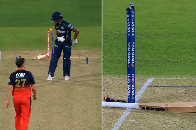 Sai Sudharsan Video: अनलकी साई सुदर्शन का हिट विकेट होना आपने देखा क्या! IPL में हमेशा याद रखा जाएगा ये 31 सेकेंड का मोमेंट