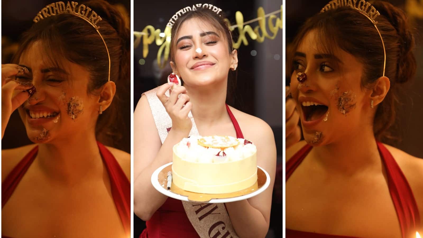 Shivangi Joshi Birthday: लाल परी बन शिवांगी जोशी ने सेलिब्रेट किया अपना बर्थडे, इंटरनेट पर वायरल हुईं फोटोज