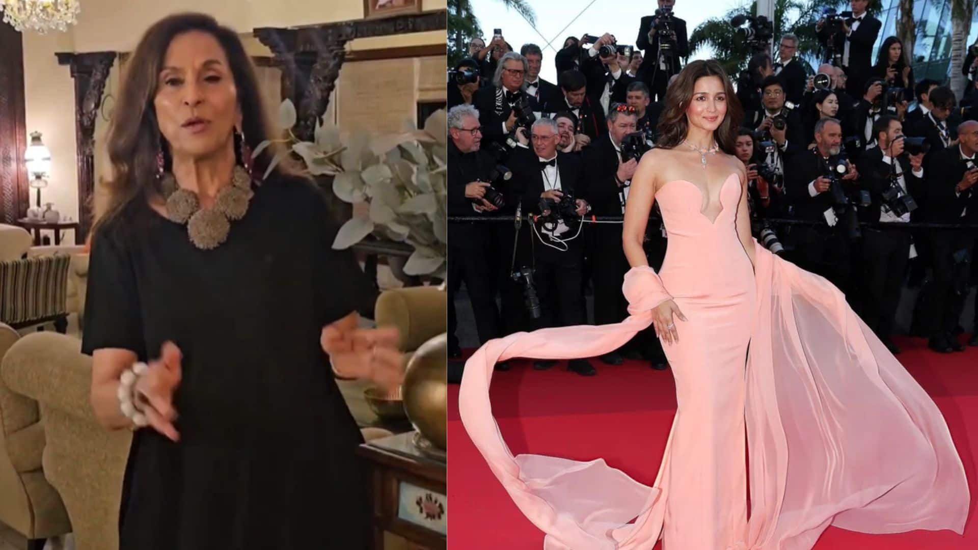 Shobha De On Alia Bhatt: "कोई देखने वाला नहीं था", कान्स रेड कार्पेट पर आलिया भट्ट के 'इंटरनेशनल एम्बैरसिंग मोमेंट पर शोभा डे का तीखा तंज