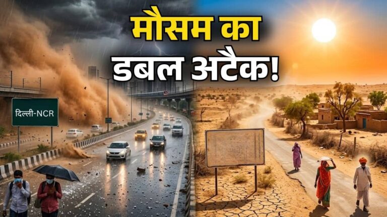 Today Weather Update: देश में मौसम के दो रंग! कहीं धूल भरी आंधी और बारिश का शोर, तो कहीं 46.8 डिग्री के साथ 'लू' का टॉर्चर