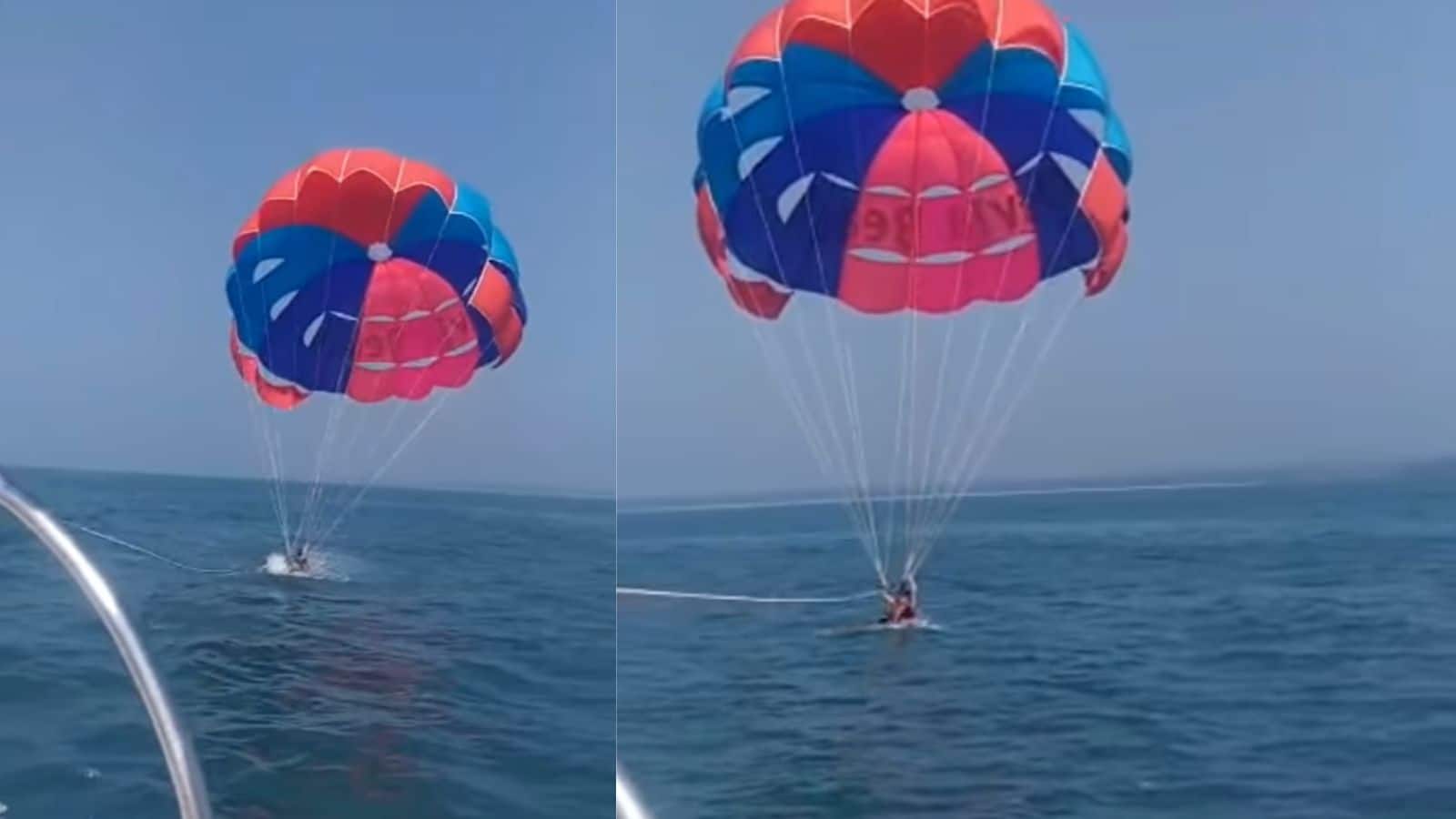 1 मिनट का मजा, और गले तक मौत! गोवा पैरासेलिंग का वीडियो देख सिहर जाएंगे