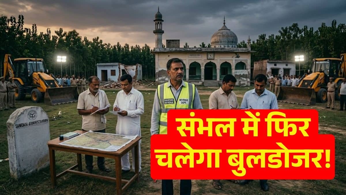 UP: संभल में एक और मस्जिद निकली अवैध, प्रशासन की पैमाइश में चौंकाने वाला खुलासा; फिर चलेगा बुलडोजर!