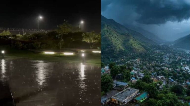 दिल्ली में कड़कती बिजली और धूल भरे तूफान के साथ बारिश शुरू, उत्तराखंड को लेकर भी IMD ने जारी की चेतावनी; जानें अपने शहर का हाल