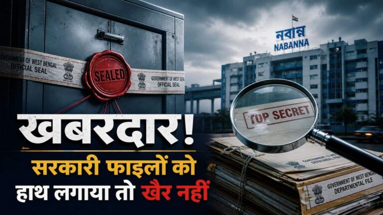 West Bengal: खबरदार कोई भी कागज इधर से उधर हुआ तो... पश्चिम बंगाल में मुख्य सचिव ने क्यों दिया इतना तगड़ा आदेश?