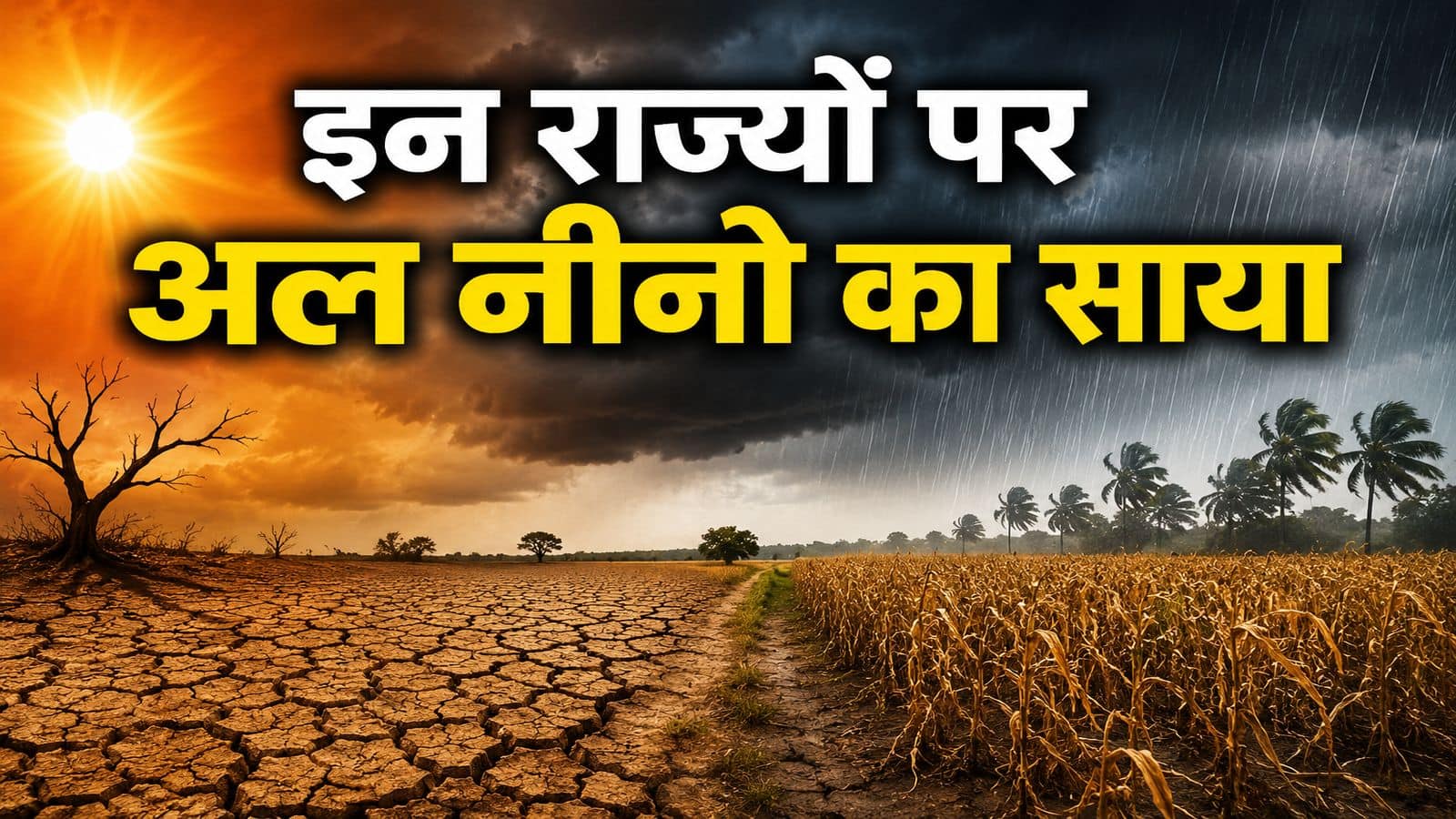 El Nino Effect India: 10 राज्यों पर अल नीनो का साया, खरीफ फसलों के लिए जारी किया गया ये अलर्ट-  What You Need to Know
