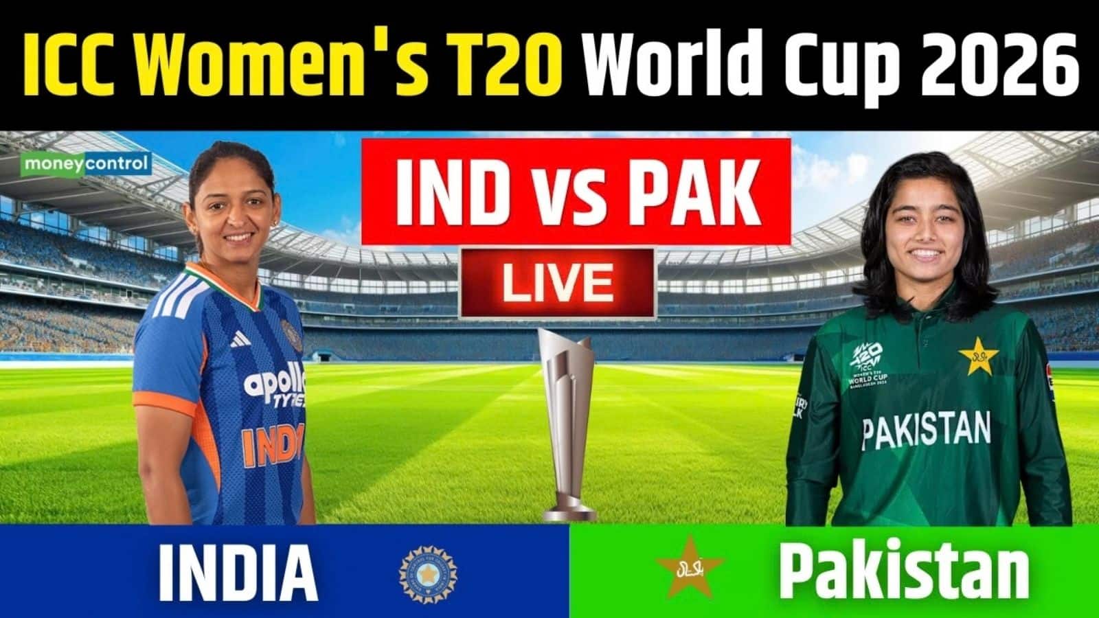 IND W vs PAK W T20 World Cup 2026 Live Score: टी20 वर्ल्ड कप में भारत ने जीता टॉस, पहले बॉलिंग करेगी पाकिस्तान