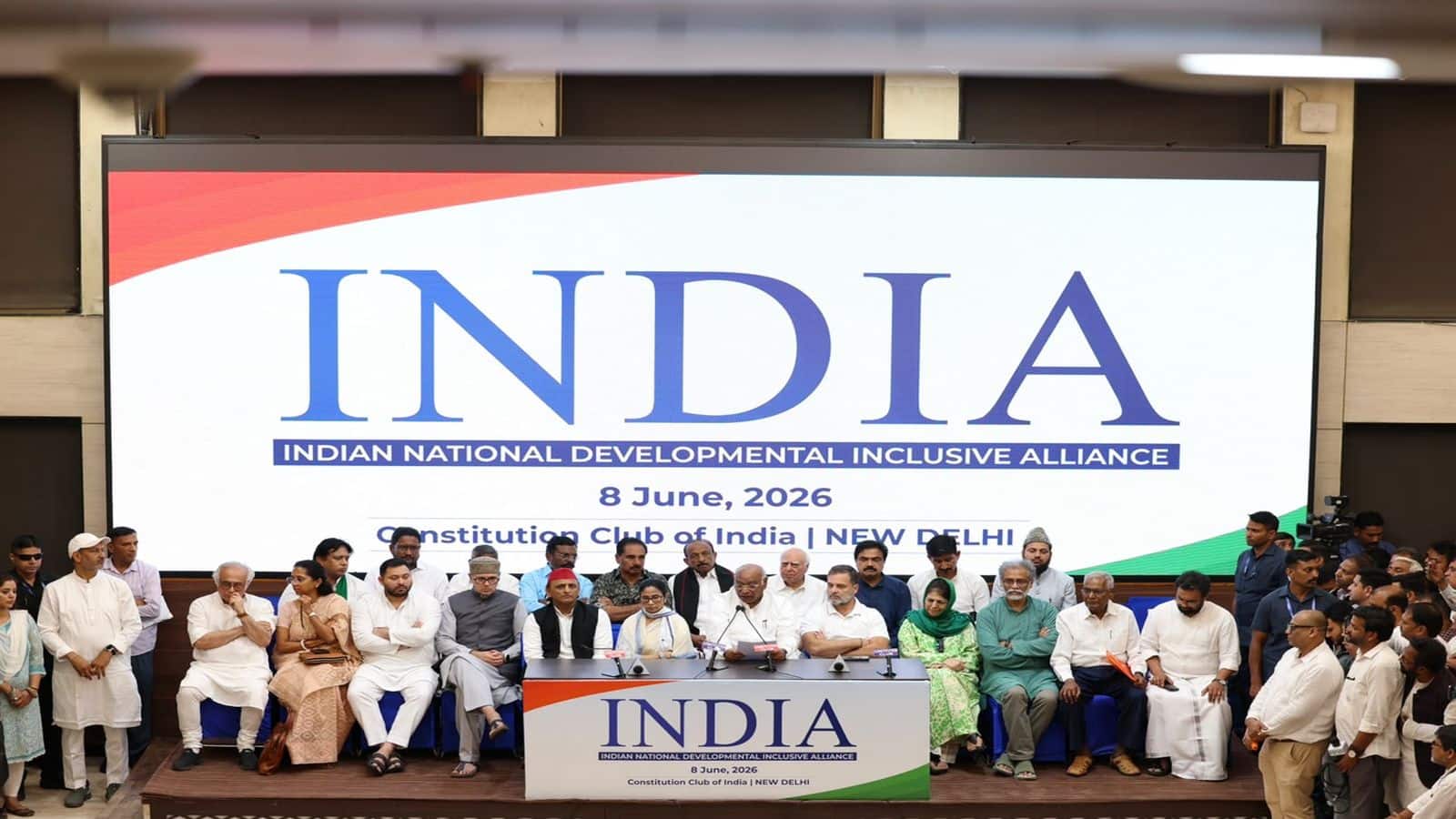 INDIA Alliance Meeting: 'इंडिया' ब्लॉक की बैठक में ये नेता हुए शामिल, जानिए किन मुद्दों पर बनी सहमति