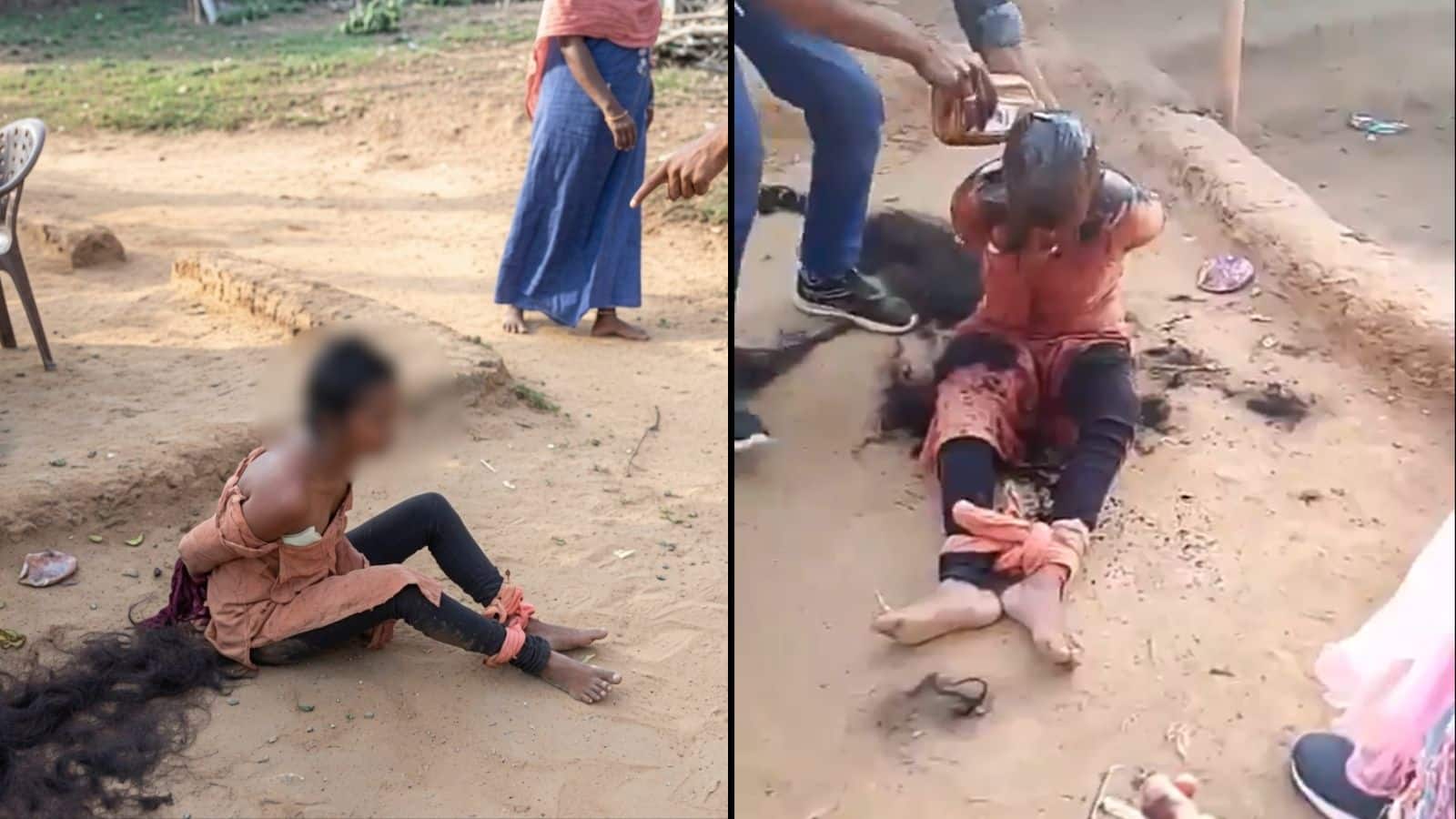हाथ-पैर बांधे, कालिख पोती, बच्चों से लगवाए थप्पड़, जबरन पेशाब पिलाया! ये पति है या जल्लाद?
