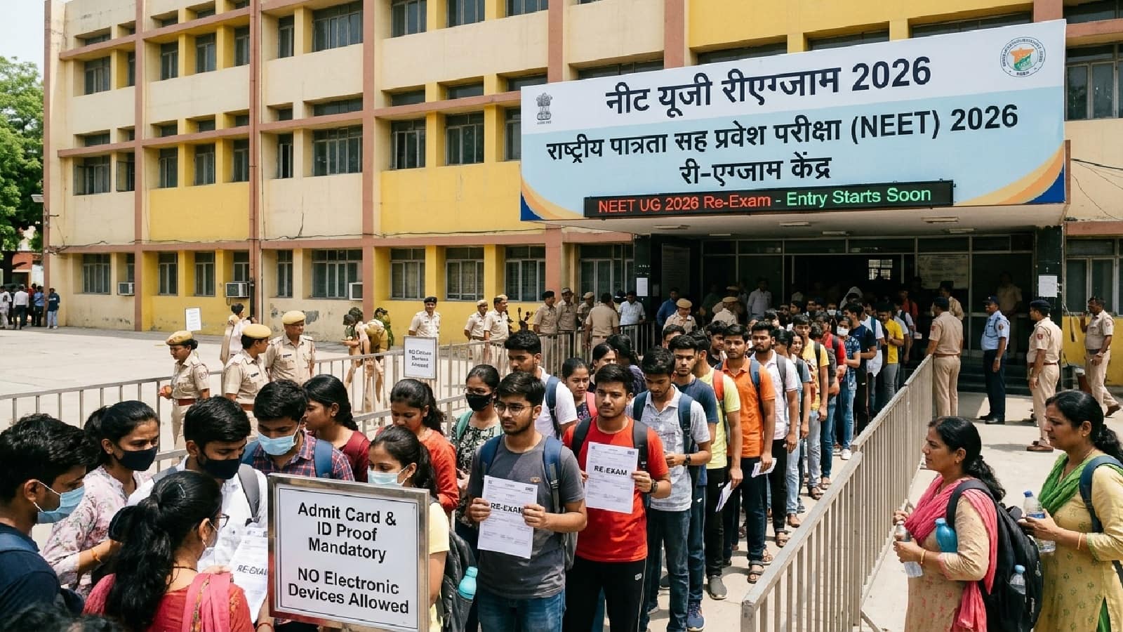 NEET UG Re-Exam Admit Card 2026: एनटीए 14 जून को जारी करेगा नीट-यूजी री-एग्‍जाम का एडमिट कार्ड,  जानें एडमिट कार्ड डाउनलोड करने का तरीका