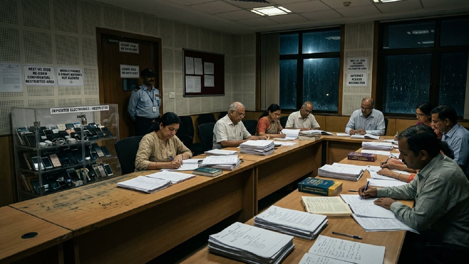 NEET re-exam 2026: अब एनटीए के लॉकडाउन में रहेंगे नीट पेपर सेट करने वाले गुरुजी, मोबाइल, इंटरनेट और स्मार्ट वॉच पर पाबंदी