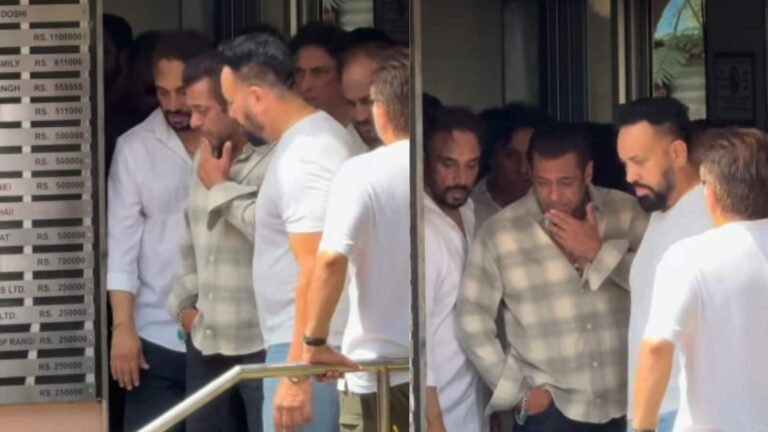 Salman Khan: करीबी दोस्त के निधन से टूटे सलमान खान, अंतिम संस्कार में इमोशनल नजर आए भाईजान