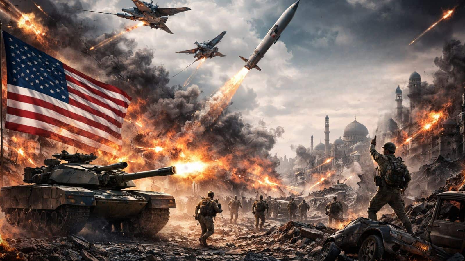 US-Iran War : जारी है जंग! अमेरिका ने ईरान पर फिर किया हमला, जवाब में IRGC ने इस US बेस पर दागी मिसाइलें