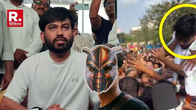 Cockroach Janta Party के संस्थापक अभिजीत दिपके पर जयपुर में हमला, समर्थकों के कंधे पर बैठे थे, तभी दनादन मारे थप्पड़, VIDEO