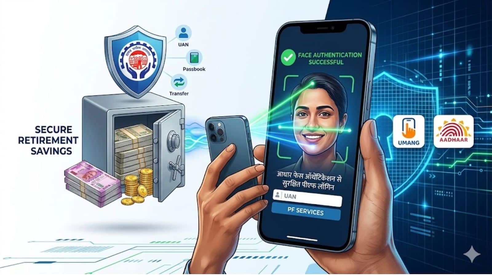 अब बिना OTP और फिंगरप्रिंट के एक्टिवेट होगा UAN! उमंग ऐप पर आया 'फेस ऑथेंटिकेशन' फीचर, इन 7 स्टेप में आज ही करें चालू