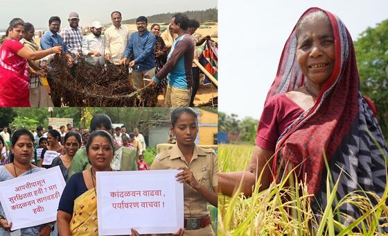 भारत: तटीय इलाक़ों में जलवायु सहनसक्षमता की अगुवाई करती महिलाएँ