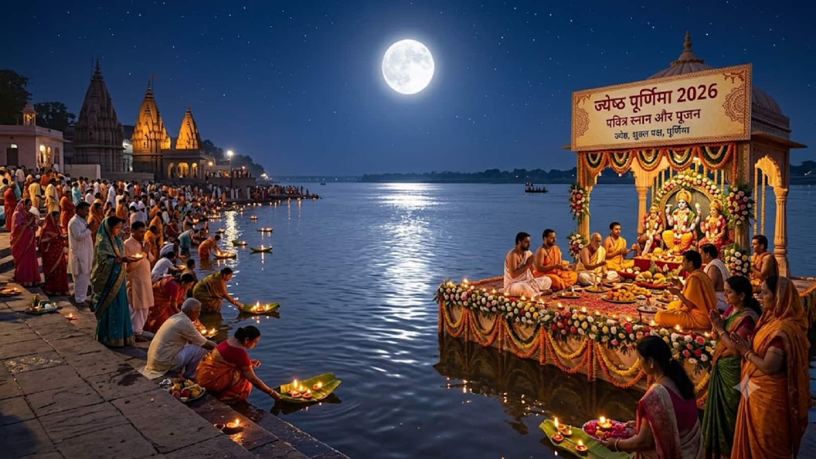 Jyeshtha Purnima 2026: कब किया जाएगा ज्येष्ठ पूर्णिमा का व्रत, जानें सही तारीख, शुभ मुहूर्त और पूजा विधि