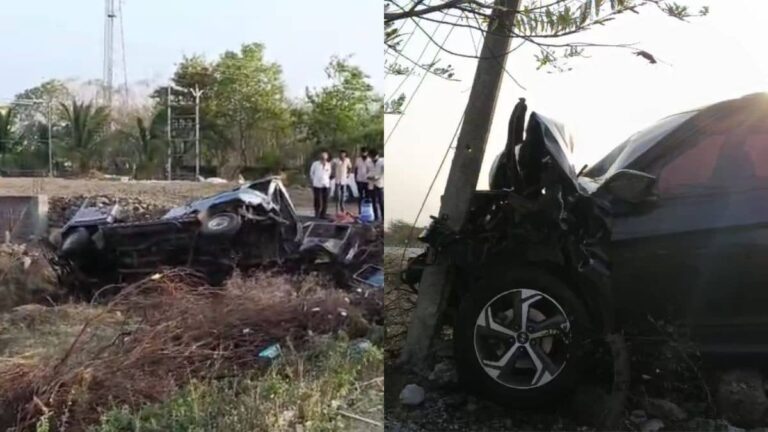 महाराष्ट्र: क्रेटा की टक्कर से क्रूजर के उड़े परखच्चे, भीषण सड़क हादसे में 3 लोगों की मौत, 17 घायल