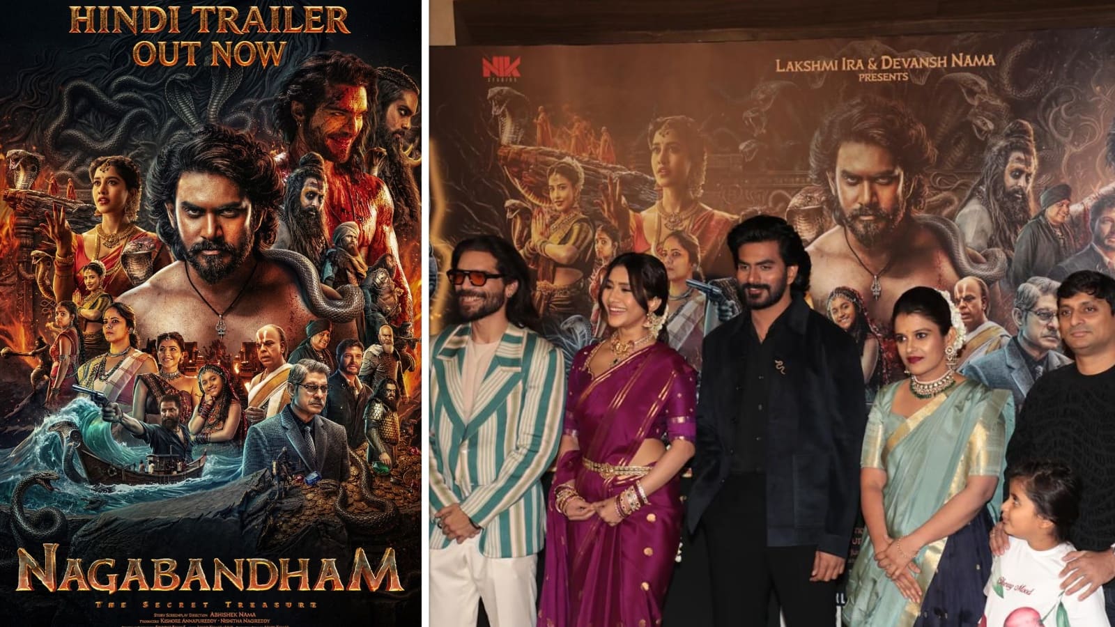 Nagabandham trailer out: 'नागाबंधम' का शानदार ट्रेलर हुआ रिलीज, मिथोलॉजी और हाई-स्केल एक्शन दिखा संगम
