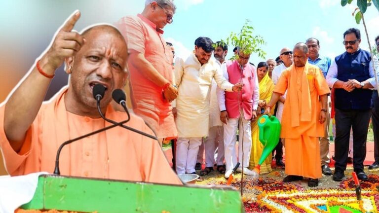 पर्यावरण दिवस पर 'एक पेड़ मां के नाम' अभियान के तहत एक दिन में 5 करोड़ से अधिक पौधरोपण का संकल्प पूरा- CM योगी