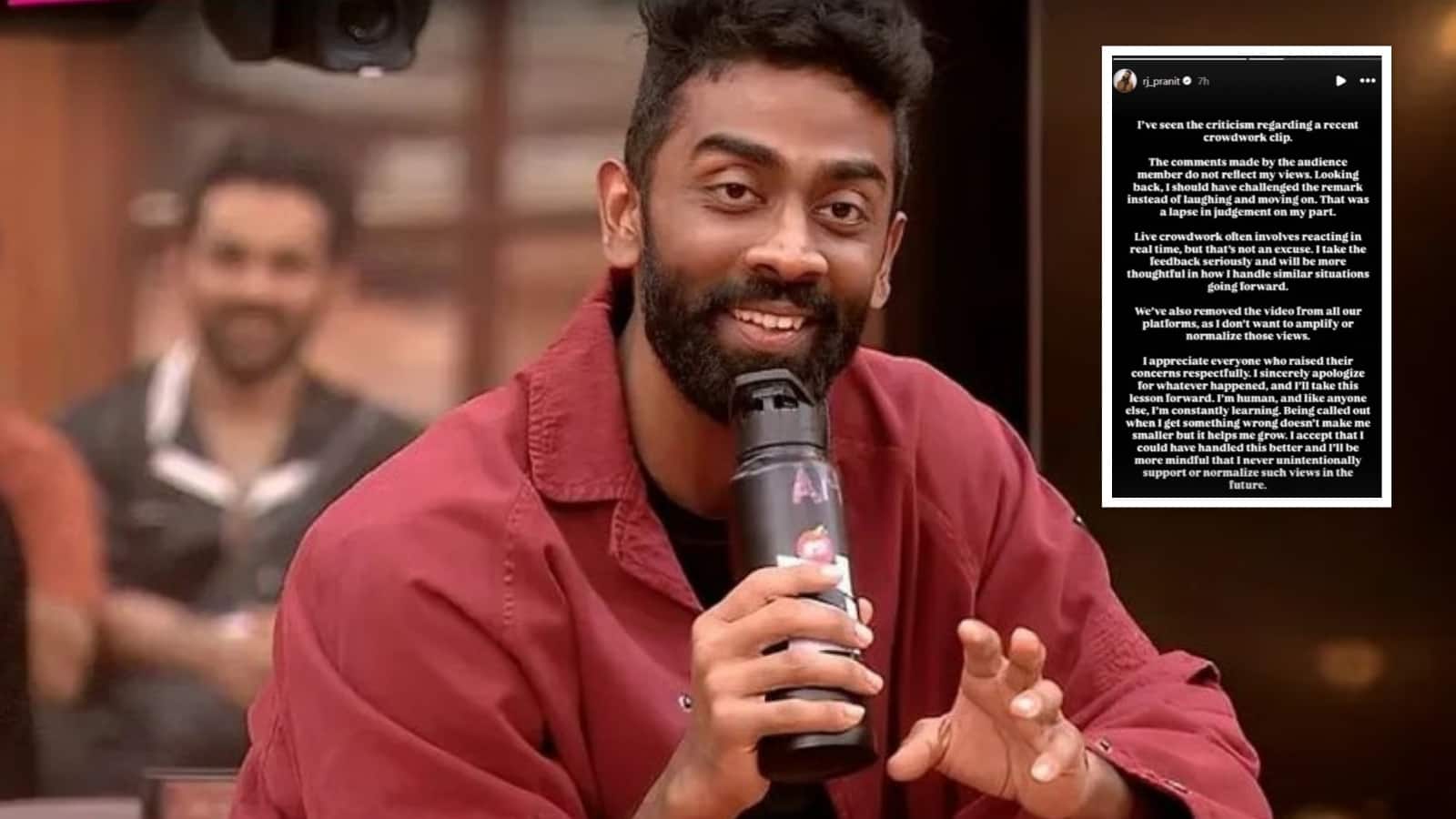 Pranit More: '370 की बिरयानी खिलाई है, वसूल तो करूंगा', घटिया जोक्स पर हंसने पर प्रणित मोरे हो रहे ट्रोल
