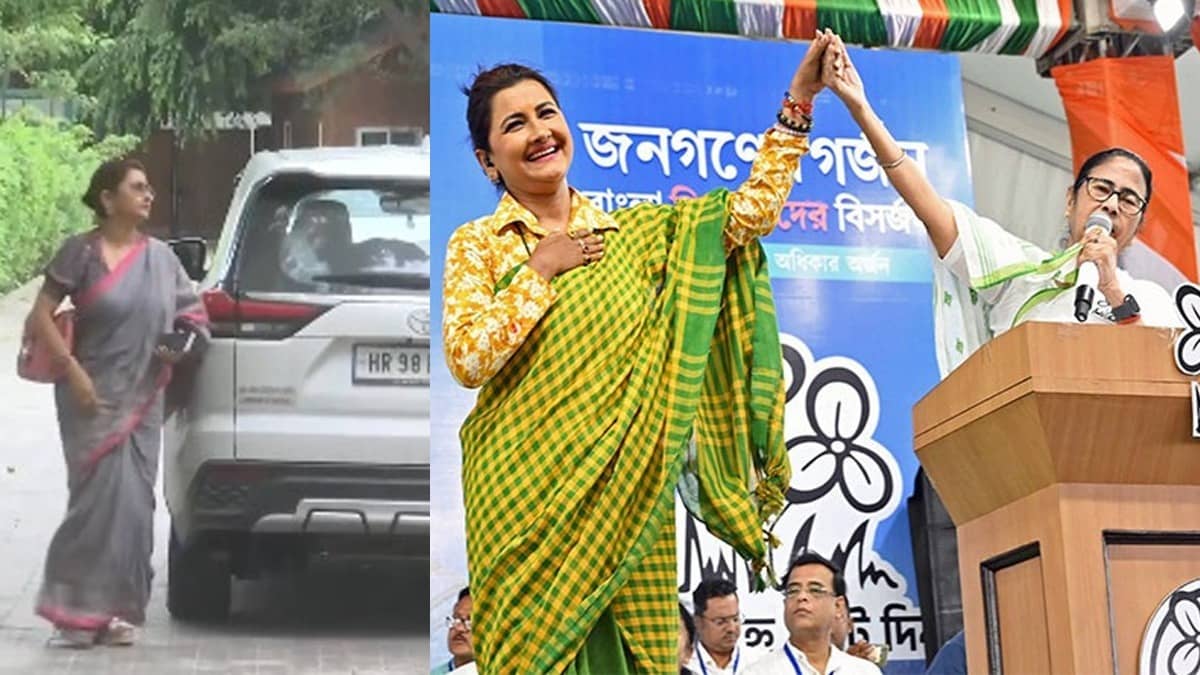 निशिकांत दुबे की गाड़ी में बैठीं TMC नेता, फिर भूपेंद्र यादव के घर मंथन... बागी सांसदों के NCPI में विलय के बाद क्या खिचड़ी पका रहीं रचना बनर्जी?