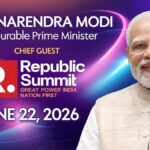 Republic Summit 2026: रिपब्लिक के मंच पर जुटेंगे राजनेता और बड़ी हस्तियां, PM मोदी होंगे चीफ गेस्ट, देखें गेस्ट लिस्ट