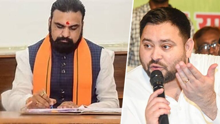 'सम्राट चौधरी मोदी जी और अमित शाह को संदेश दे रहे हैं कि हम लालू जी की पाठशाला...', राबड़ी के बंगला खाली करने के मुद्दे पर भड़के तेजस्वी यादव