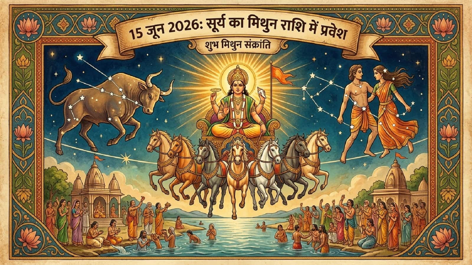 Mithun Sankranti 2026: 15 जून को मिथुन राशि में सूर्य के प्रवेश पर होगी मिथुन संक्रांत‍ि, जानें इसका धार्मिक महत्‍व और पुण्‍यकाल का समय