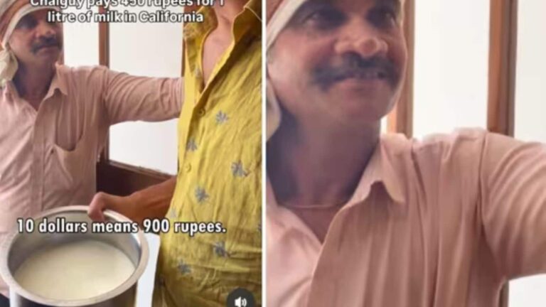 Viral Video: अमेरिका में 450 रुपये लीटर दूध सुनते ही दंग रह गया देसी दूधवाला, वायरल हुई मजेदार बातचीत