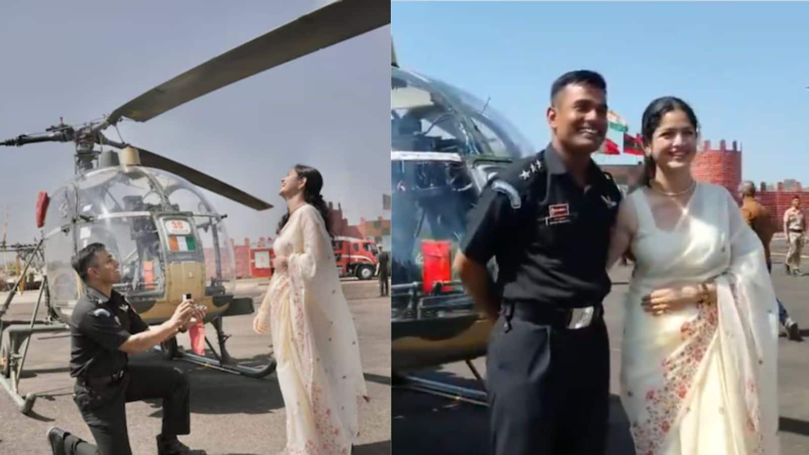 Viral Video: आर्मी कैप्टन ने सबके सामने घुटनों पर बैठकर गर्लफ्रेंड को किया प्रपोज, वीडियो हुआ वायरल