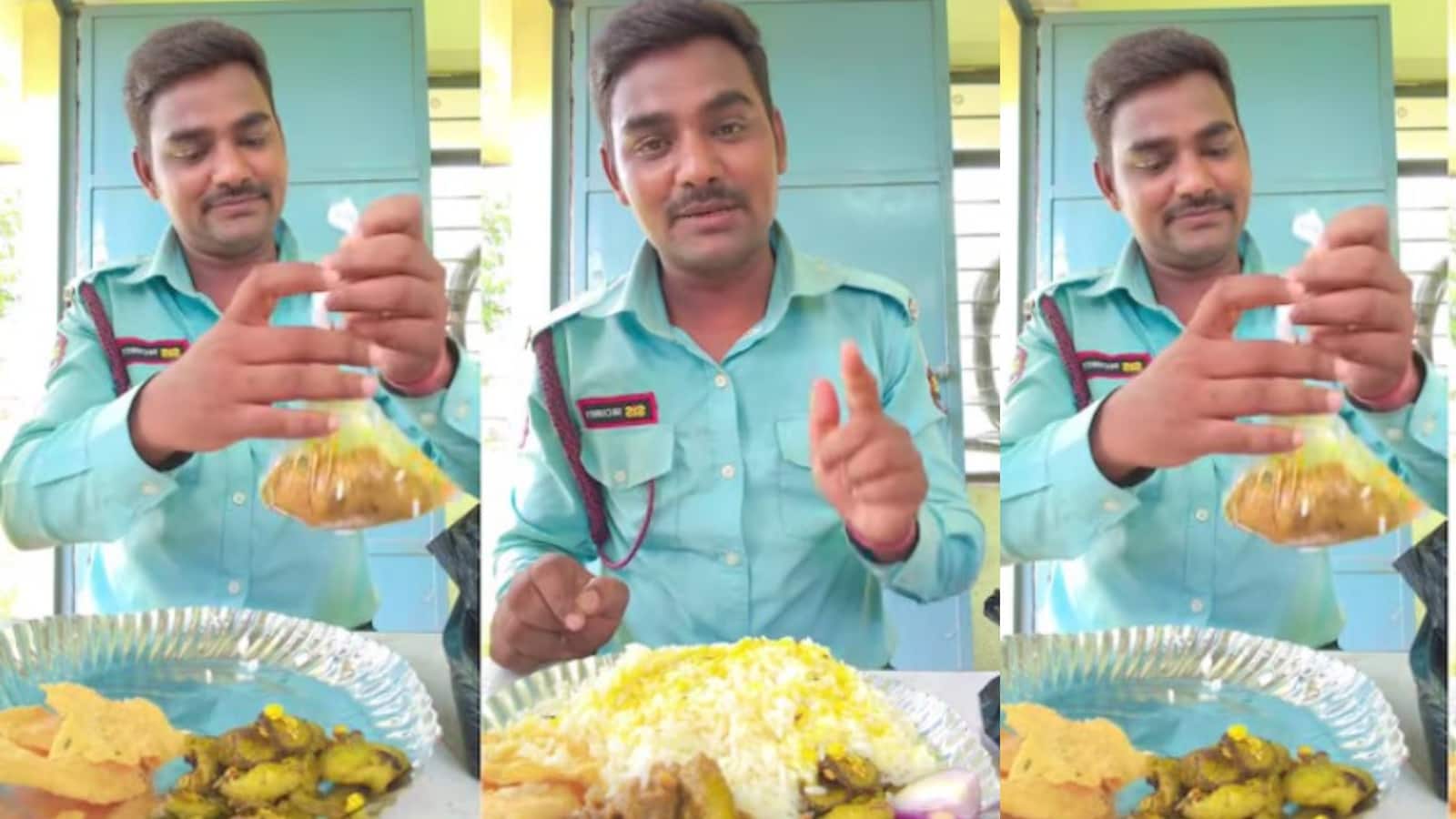 सिर्फ 10 रुपये में भरपेट खाना..., सिक्योरिटी गार्ड ने कंपनी की ओर से मिलने वाला सस्ता लंच दिखाया, इंटरनेट पर लोगों ने दिए ऐसे रिएक्शन