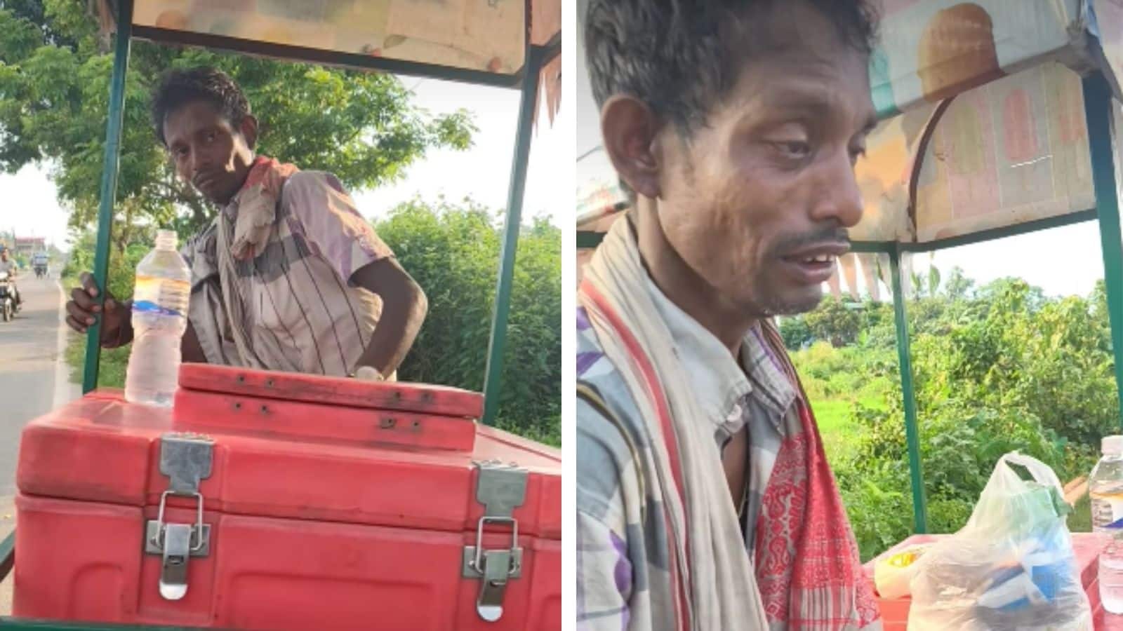 Viral Video: पेट दर्द की वजह से सोया था वेंडर, किसी ने चुरा ली पूरी कमाई और आइसक्रीम, फिर अजनबी ने बना दिया उसका दिन
