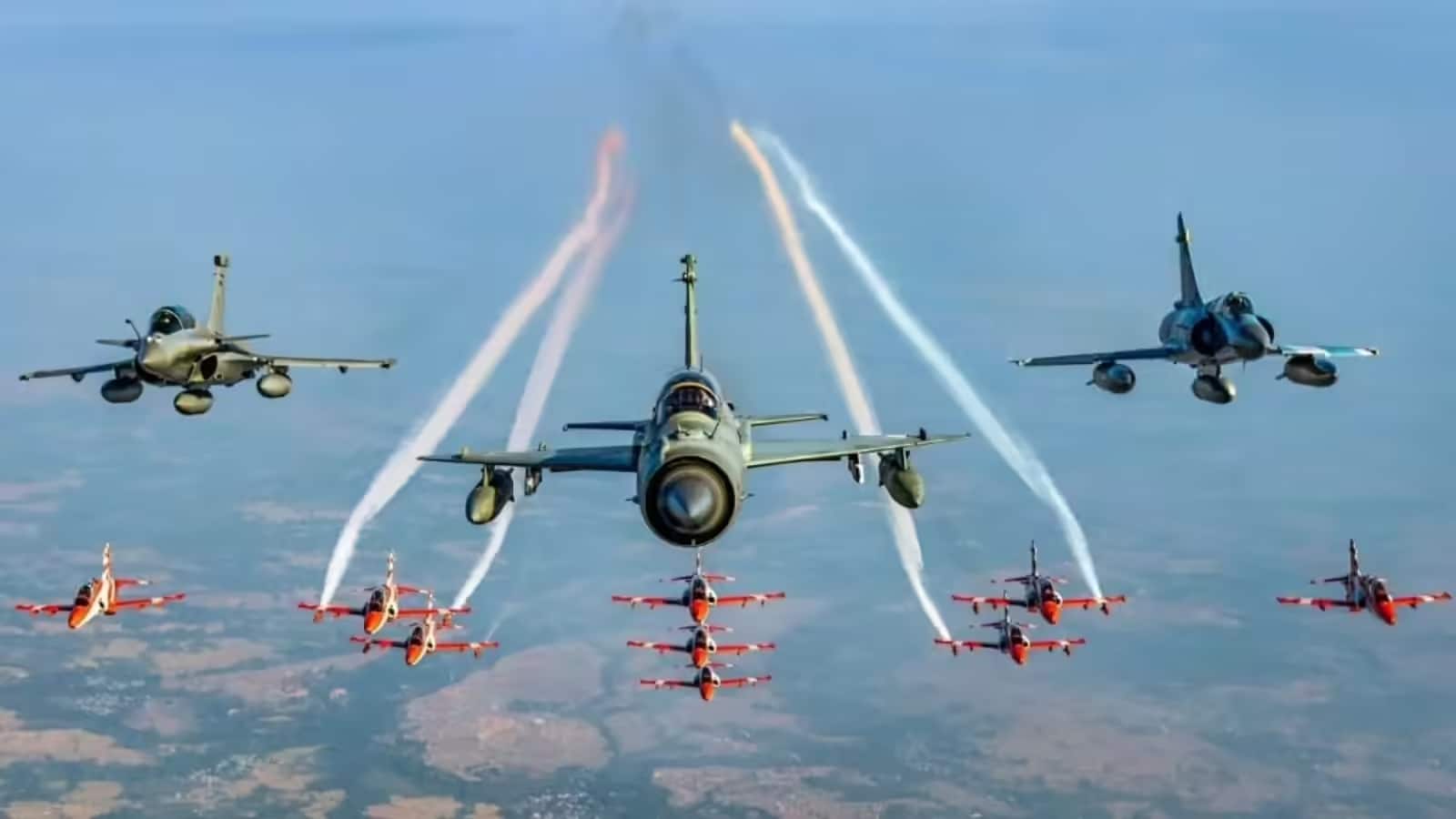 अमेरिका-रूस के बाद भारत की वायु सेना सबसे ताकतवर, IAF ने 5वीं बार चीन को छोड़ा पीछे