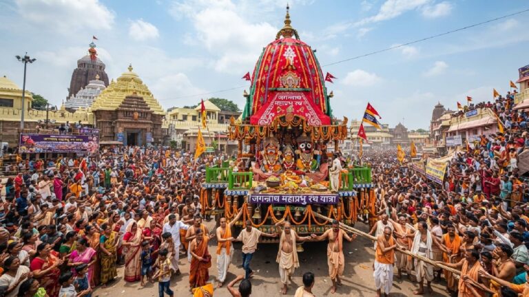 Jagannath Rath Yatra: पुरी में भगवान जगन्नाथ रथ यात्रा के दौरान भगदड़ जैसे हालात, 200 श्रद्धालु अस्पताल पहुंचे, एक की मौत की भी खबर