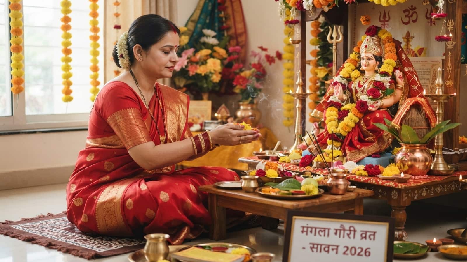 Sawan 2026 Mangla Gauri Vrat: इस साल सावन में कब-कब किया जाएगा मंगला गौरी व्रत? तरीख सहित जानें पूजा विधि और उद्यापन के नियम