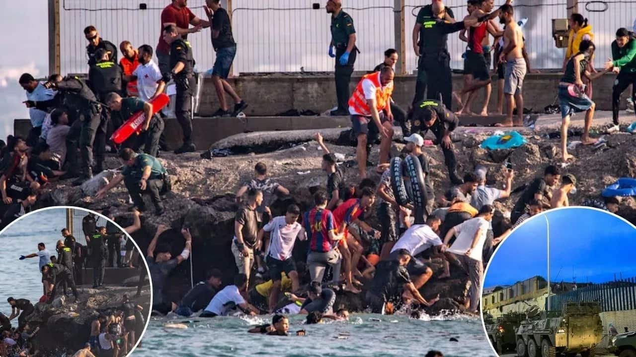 Spain Migrant Crisis : सीमा तोड़कर स्पेन में घुसे हजारों प्रवासी, नौ की मौत...बुलाई गई सेना मचा हड़कं