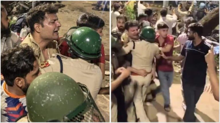 CJP प्रोटेस्ट में आधी रात फिर भड़की हिंसा, पथराव में दिल्ली पुलिस के दो ACP समेत कई जवान घायल