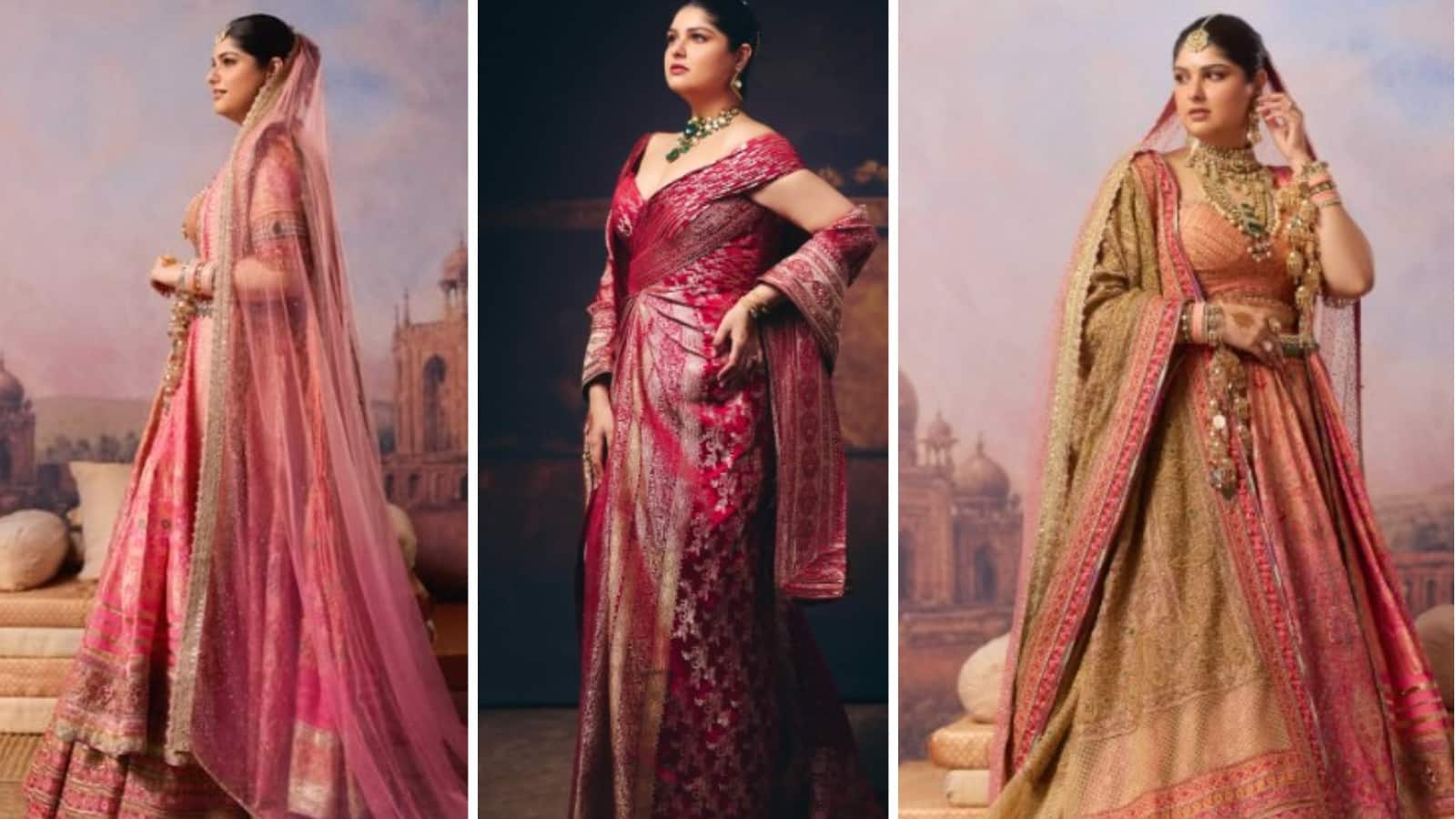 Wedding Outfits for Chubby Figures: अगर आपका भी है चबी फिगर, अंशुला कपूर के वेडिंग और रिसेप्शन लुक्स ले सकती हैं ये टिप्स