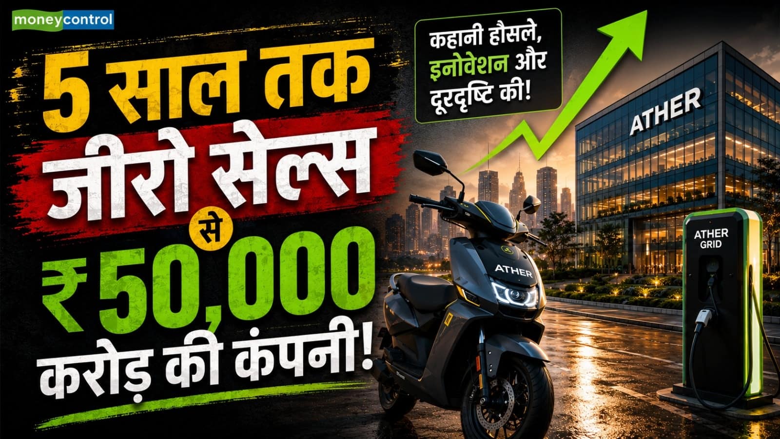 5 साल तक जीरो सेल्स, अब Ather Energy बनी ₹50000 करोड़ की कंपनी, Tesla से इस सीख ने बदल दी इंडस्ट्री की तस्वीर