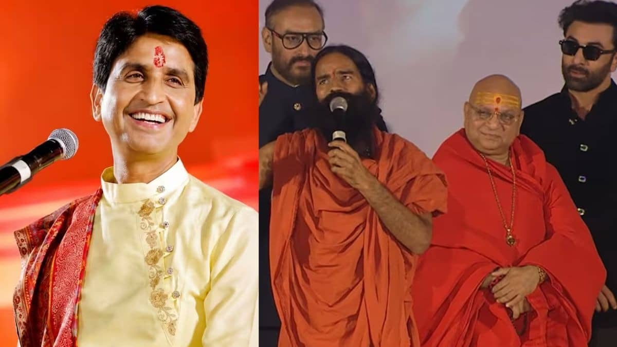 Ramayana Trailer Launch: '4000 करोड़ में बनी रामायण फिल्म, सुनकर लग गई 'समाधि' बोले बाबा रामदेव, कुमार विश्वास ने दिया मजेदार जवाब