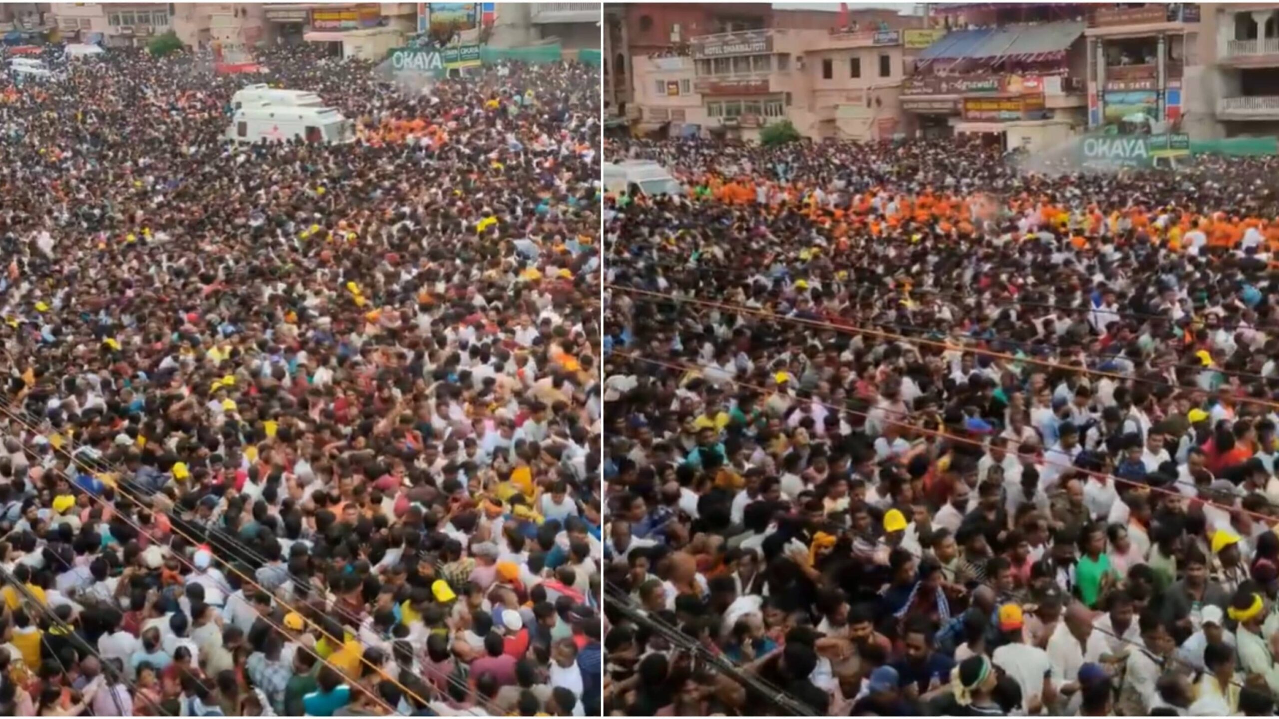 BREAKING: जगन्नाथ पुरी रथयात्रा के दौरान भारी भीड़ जुटने से भगदड़ जैसे हालात, एक की मौत, 120 से ज्यादा घायल