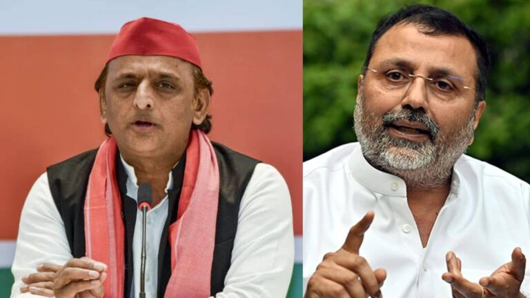 'टिन्नू टीपू से ही तो बात...', निशिकांत दुबे के बयान पर अखिलेश यादव आगबबूला; भेजा नोटिस तो भाजपा सांसद बोले- क्या हालत बना रखी है, कुछ लेते...
