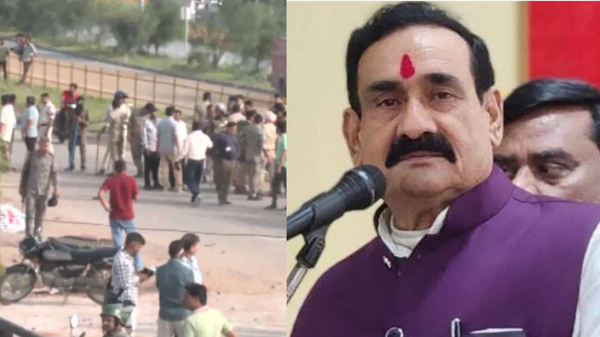 Datia: नरोत्तम मिश्रा का टिकट कटने पर बवाल, उग्र भीड़ के पथराव में SP समेत कई पुलिसकर्मी घायल, पूरी कार्यकारिणी का सामूहिक इस्तीफा