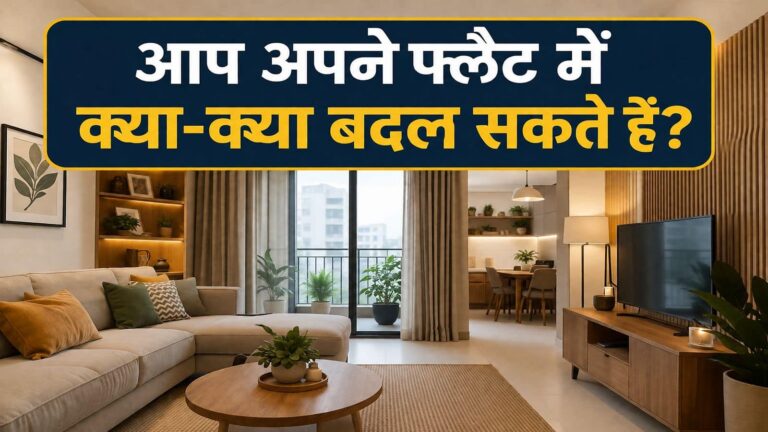 DDA फ्लैट में अब बिना अनुमति क्या-क्या बदल सकते हैं? जानिए रिनोवेशन के नए नियम
