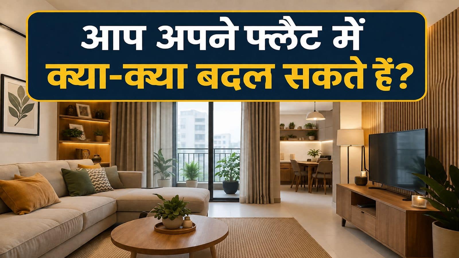 DDA फ्लैट में अब बिना अनुमति क्या-क्या बदल सकते हैं? जानिए रिनोवेशन के नए नियम
