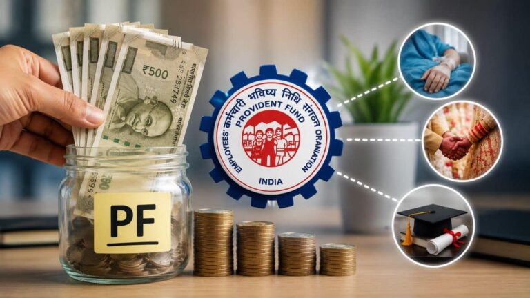 बड़ी खबर! पीएफ से पैसे निकालने के बदले नियम! जानिए बीमारी, शादी या पढ़ाई के लिए कितनी बार मिलेगा एडवांस कैश