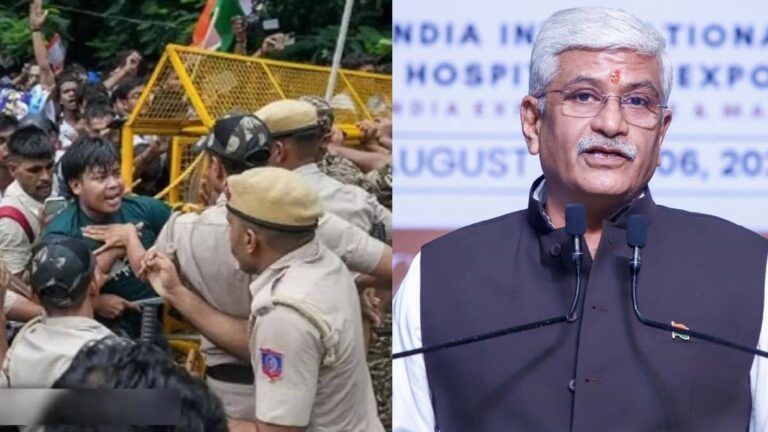 'नौजवानों की भावनाओं पर चढ़कर कुछ लोग आंदोलन को भड़काने का काम करते हैं, NEET पर चर्चा के लिए सरकार तैयार लेकिन विपक्ष...', गजेंद्र सिंह का आरोप