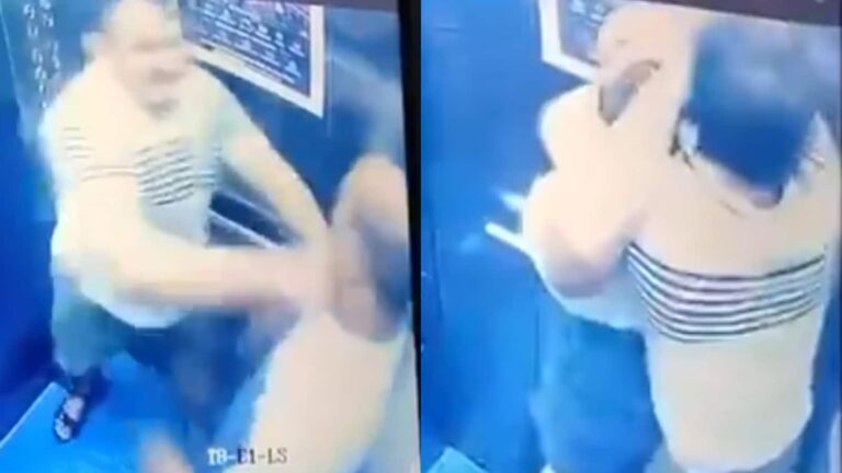 गाजियाबाद के GH-7 सोसायटी की लिफ्ट में मारपीट, आरोपी ने AOA के पूर्व कोषाध्यक्ष को पीटा, वीडियो वायरल