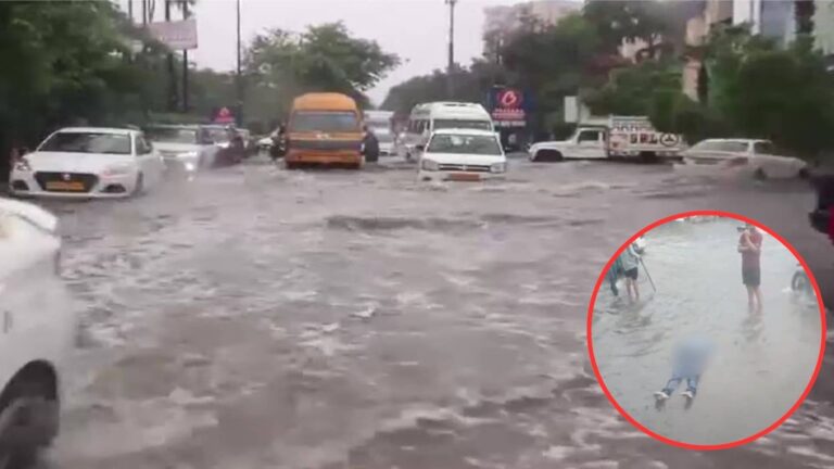 UP: गाजियाबाद में 'मातम' की बारिश, 2 बच्चों समेत 5 की मौत; भरे बाजार पानी में बह‍ती दिखी लाश; खौफनाक VIDEO से मची सनसनी