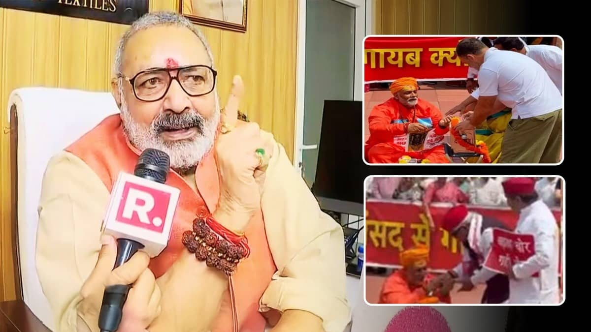 'वोट के लिए कांग्रेस-सपा ने जो किया इसका बदला सनातन लेगा, इस अपराध की माफी...', साधु बनकर संसद पहुंचे पप्पू यादव तो विपक्ष पर बरसे गिरिराज सिंह